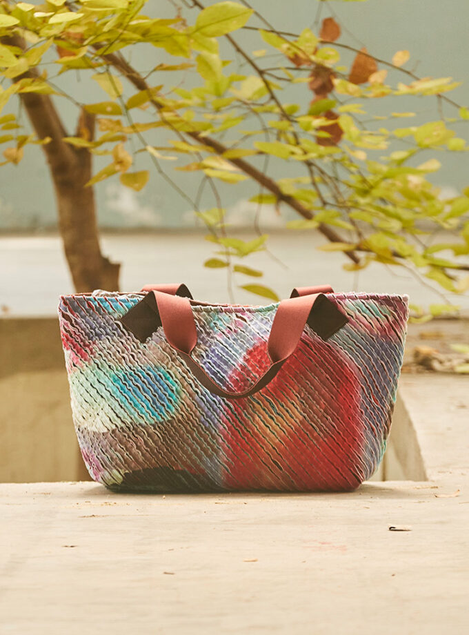 SS25 Slash long tote bag BA-9250109
