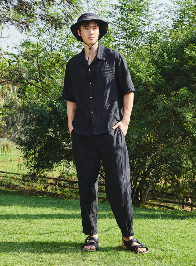 AW25 Pleat Panel Hybrid Pants PN-9250718